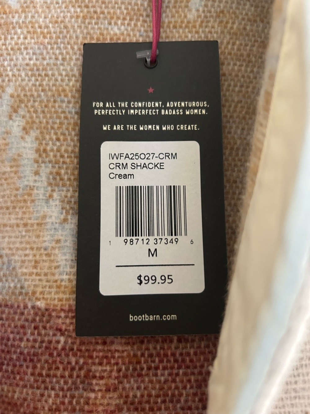 Idyllwind Cream Shacket with Aztec Print - Picture 3 of 8